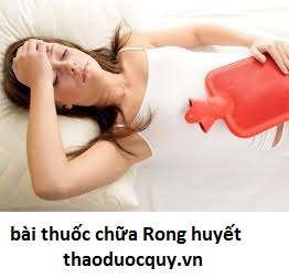 Bài thuốc hay trị rối loạn kinh nguyệt