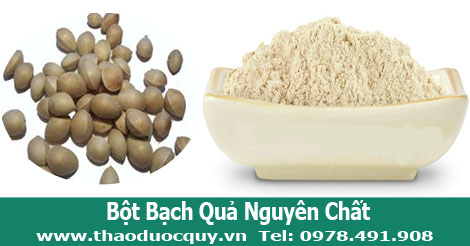 bột bạch quả nguy&ecirc;n chất